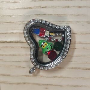 Charm pendant Christmas themed